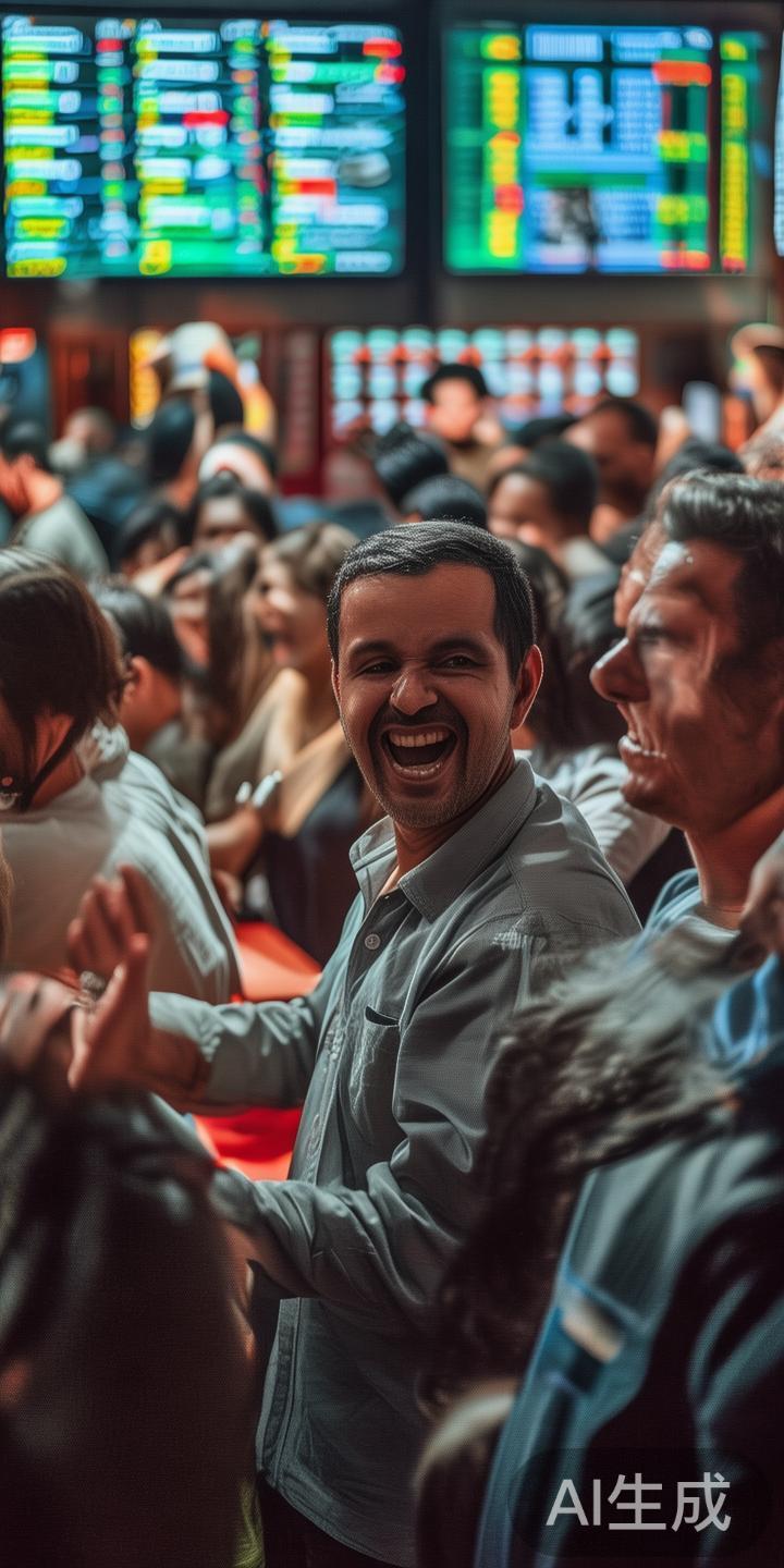 二、参与赌球的人群分析
从年龄层来看，年轻人和中